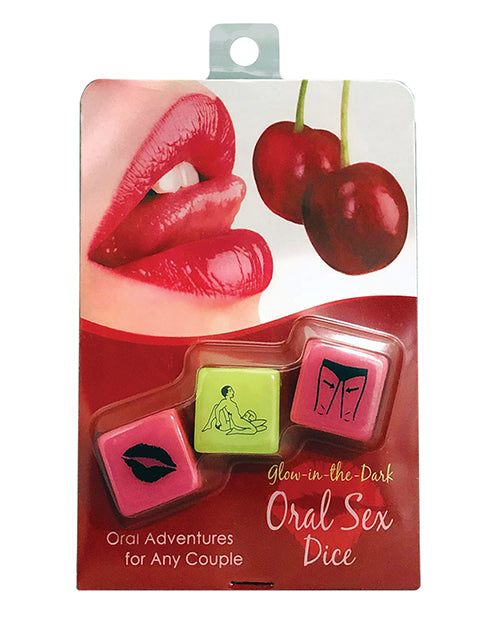 Kheper Games Couples Dice Glow in the Dark Non-Gender Specific Graphics for Romantic Foreplay