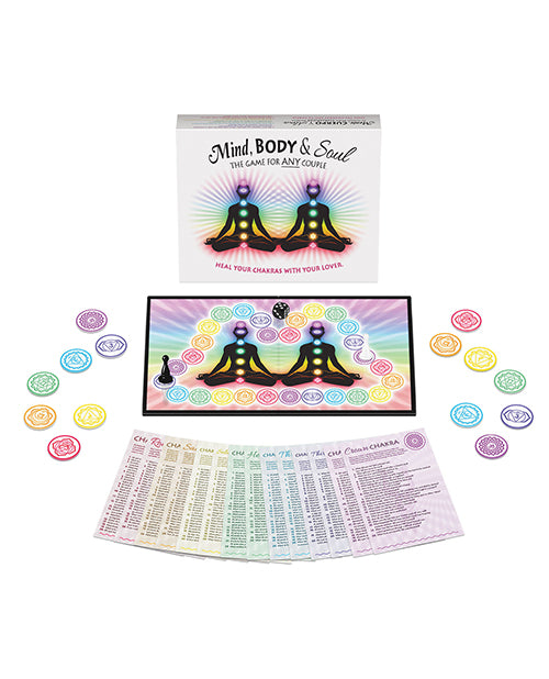 Kheper Games Couples Card Game with Chakra Healing Questions and Game Board for Relationship Connection