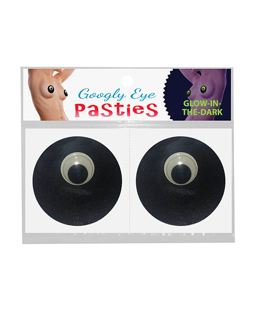 Kheper Games Novelties Googly Eye Pasties Glow in the Dark Vinyl Peel-and-Stick for Humorous Bedroom Fun
