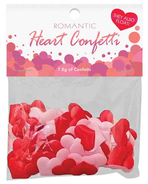 Kheper Games Bachelorette & Party Supplies Heart Confetti Silky Polyester for Romantic Decor and Celebrations