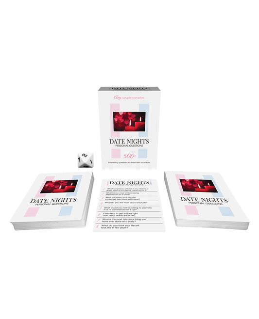 Kheper Games Couples Game Date Nights Personal Questions with Gender-Neutral Cards for Meaningful Conversations
