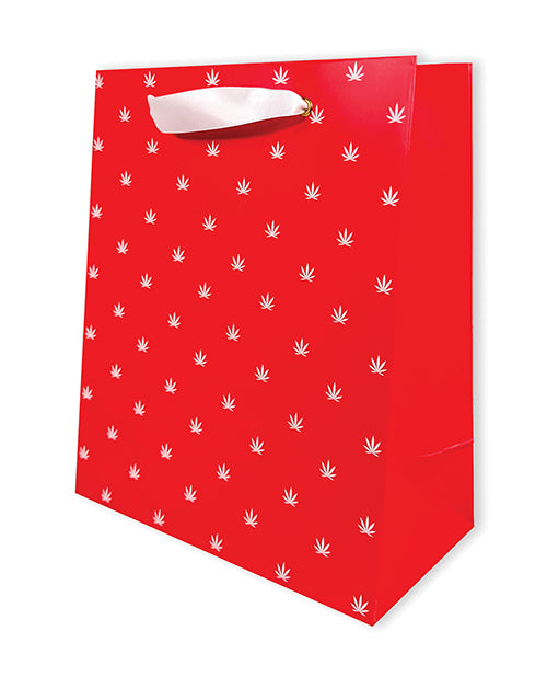 Kush Kards Bachelorette Gift Bag Red White Polka Dot Durable Paper for Party Favor Presentation