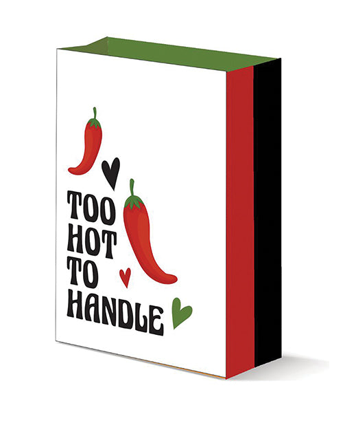Kush Kards Large Gift Bag Chili Pepper Print Double-Sided Design for Bold Party Packaging