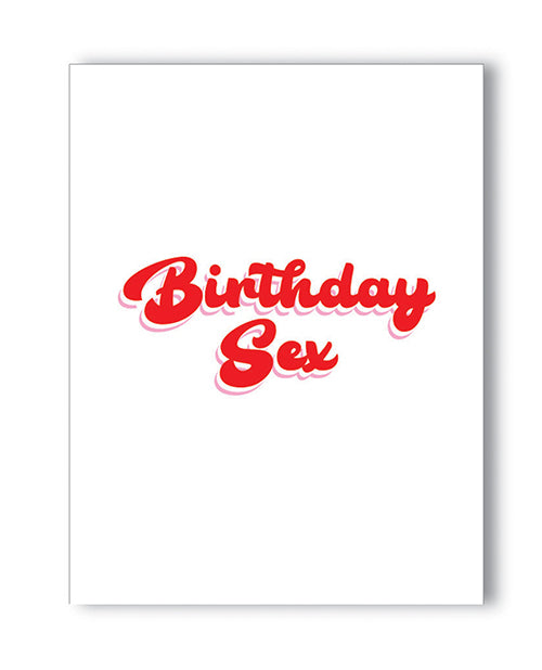 Kush Kards Greeting Card Naughty Birthday Bold Design with Envelope for Adult Party Celebrations