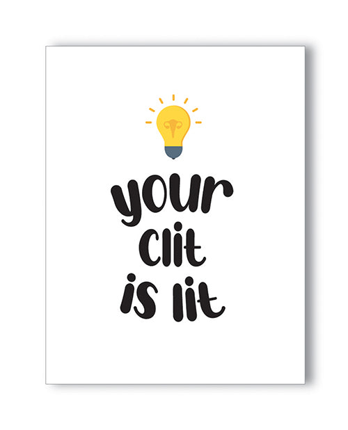 Kush Kards Naughty Greeting Card with Bold Design and Envelope for Bachelorette Party Fun