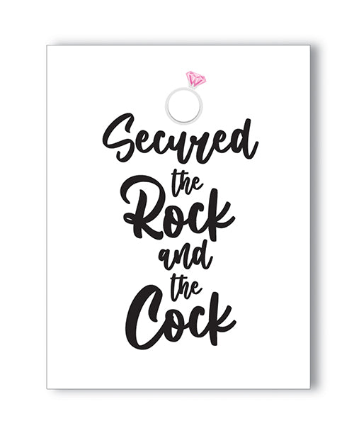 Kush Kards Bachelorette Greeting Card Humorous Design with Envelope for Bridal Party Fun
