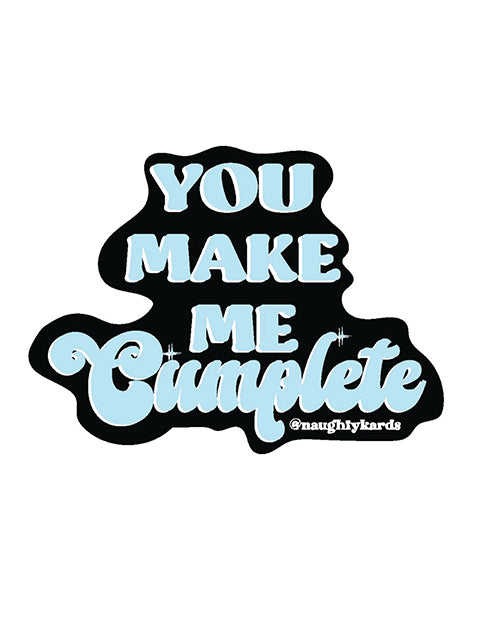 Kush Kards Novelty Sticker Set Playful Cursive Font with Durable Vinyl for Personal Expression