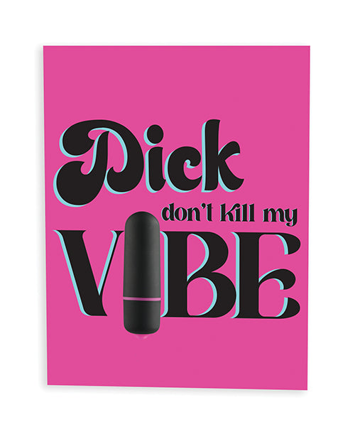 Naughty Kards Greeting Card with Rock Candy Bullet Vibrator and Fresh Vibes Towelettes for Bachelorette Party Fun