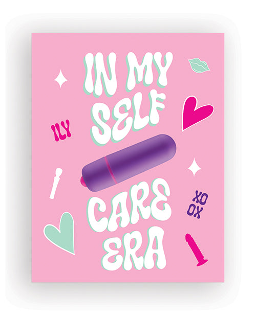 Naughty Kards Bachelorette Greeting Card with Rock Candy Bullet Vibrator and Fresh Vibes Towelettes for Flirty Gift Giving