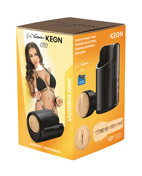 Kiiroo Dolls & Masturbators Victoria June Stroker Realistic Molding Ribbed Texture for Lifelike Sensation