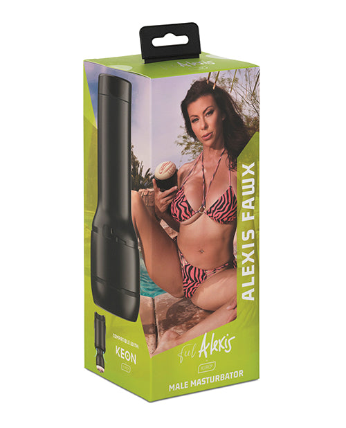 Kiiroo Masturbator Realistic Alexis Fawx Mold Textured Sleeve for Intense Solo Experience