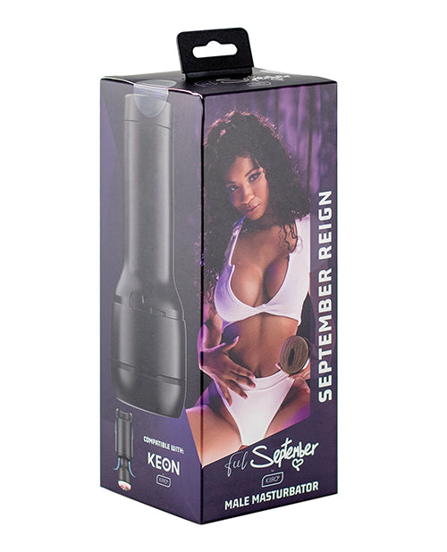 Kiiroo September Reign Stroker Realistic Male Masturbator Soft Skin-Like Sleeve for Intense Solo Pleasure