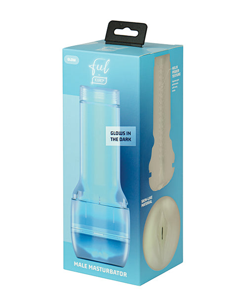 Kiiroo Glow-in-the-Dark Stroker Real-Feel Sleeve Textured Tunnel for Nighttime Masturbation