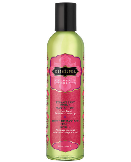 Kama Sutra Massage Oil Natural Strawberry Essence Nourishing Oils for Relaxing Body Massage
