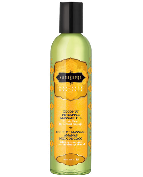 Kama Sutra Massage Oil Coconut Pineapple Scented Natural Blend for Relaxing Body Massage