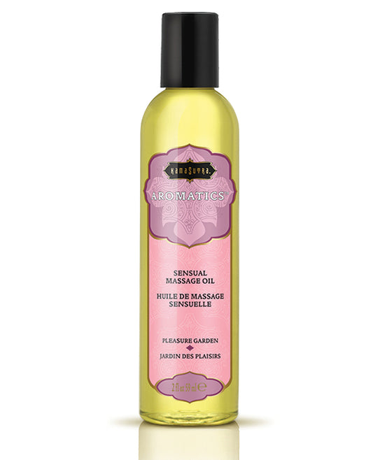 Kama Sutra Massage Oil Floral Essential Oils Vitamin E Blend for Relaxing Full Body Massage