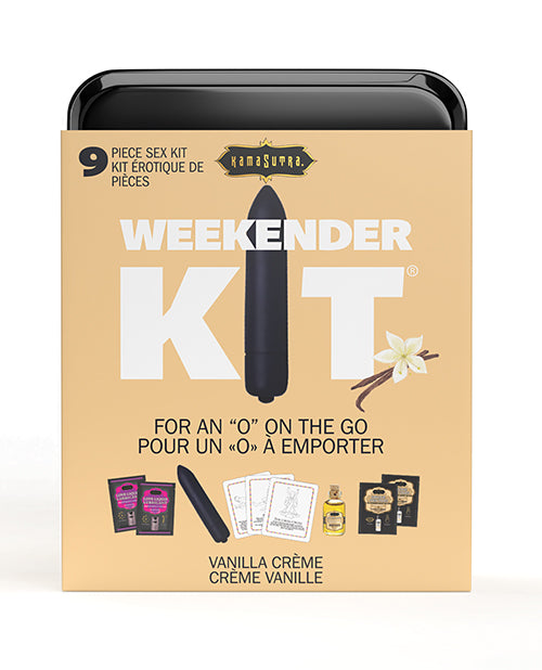 Kama Sutra Setting The Mood Kit with Mini Bullet Vibrator and Lubricants for Intimate Travel Adventures