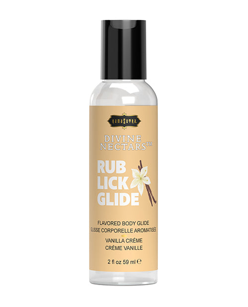 Kama Sutra Lotions Oils Creams And Gels Vanilla Creme water-based flavored body glide for enhanced intimacy