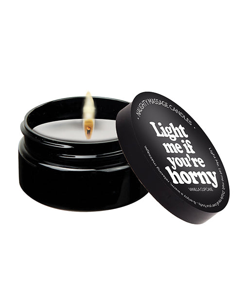 Kama Sutra Mini Massage Candle Vanilla Creme Warm Melting Oil for Relaxing Aromatic Massage