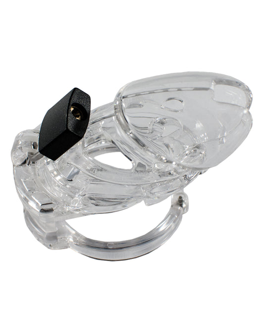 Locked In Lust The Vice Standard Clear Chastity Device with Adjustable Anti-Pullout System