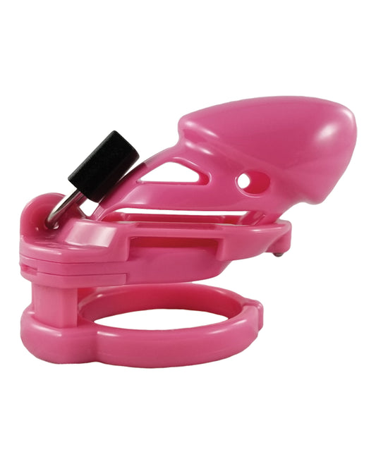 Locked in Lust male chastity device polycarbonate anti-pullout adjustable fit for secure and comfortable long-term wear