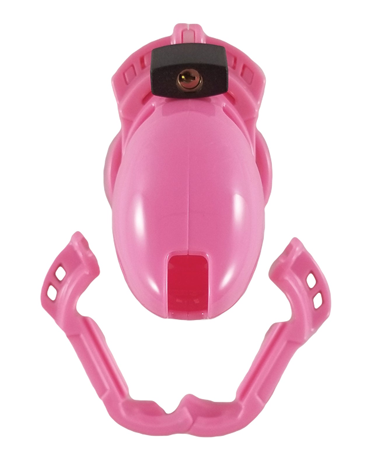 Locked In Lust The Vice Plus Pink Male Chastity Cage with Adjustable Fit