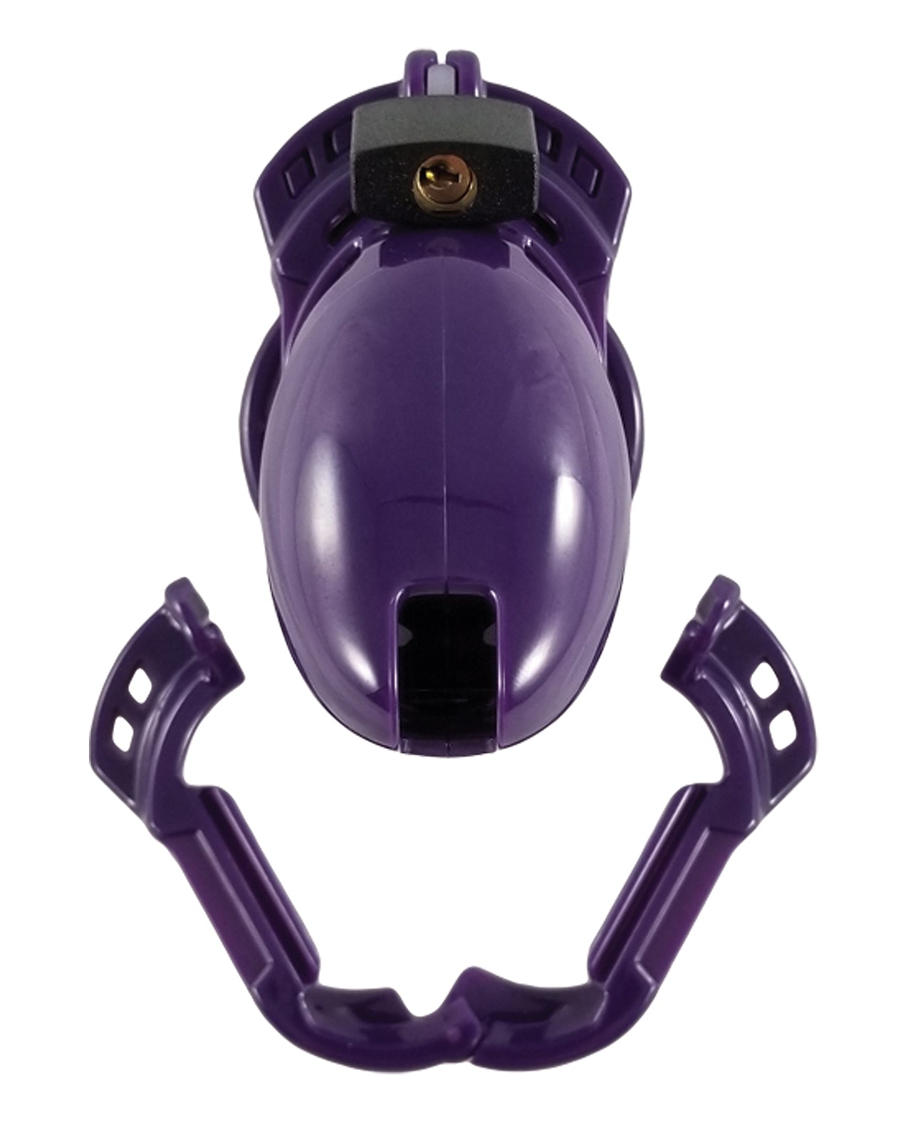 Locked In Lust The Vice Plus Male Chastity Cage – Purple Adjustable Fit