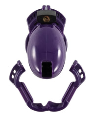 Locked In Lust The Vice Plus Male Chastity Cage – Purple Adjustable Fit