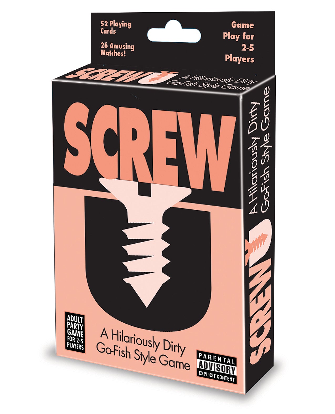 Little Genie Screw Card Game with Humorous Adult-Themed Cards and Go-Fish Gameplay for Party Entertainment