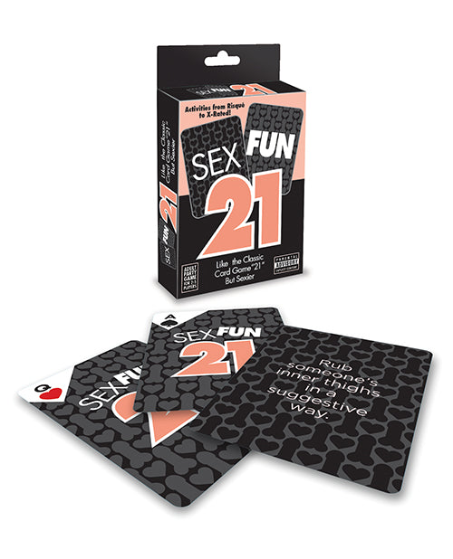 Little Genie Sex Fun 21 Card Game with Extra Aces and Activity Cards for Playful Adult Entertainment