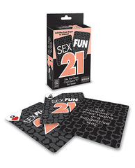 Little Genie Sex Fun 21 Card Game with Extra Aces and Activity Cards for Playful Adult Entertainment