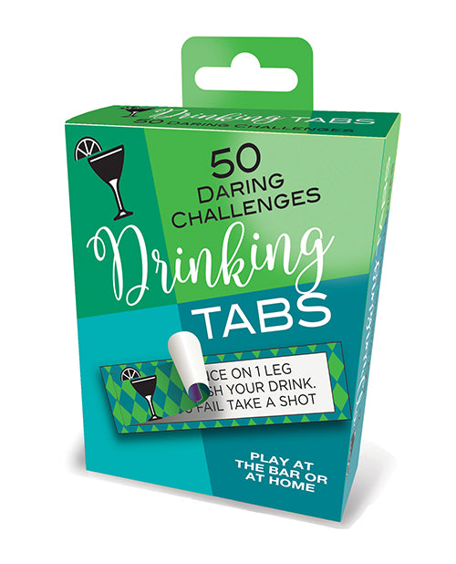 Little Genie Drinking Game 50 Unique Challenge Tabs Portable Box for Party Entertainment