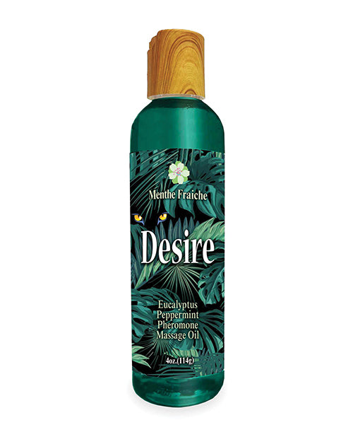 Little Genie Massage Oil Pheromone Infused Eucalyptus Peppermint for Relaxing Aromatherapy