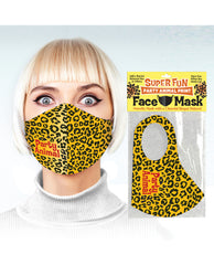 Little Genie Novelty Party Mask with Cheerful Animal Print Pattern for Fun Event Accessory