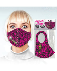 Little Genie Novelty Mask with Flirty Script and Comfortable Fit for Daily Playful Protection