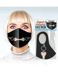 Little Genie Novelty Mask Humorous Doggy Bone Design Reusable for Fun Costume and Social Events