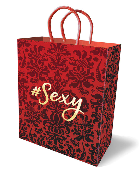 Little Genie Bachelorette Gift Bag Red Velvet Fleur-de-Lis with Gold #Sexy Stamp for Stylish Party Presentation