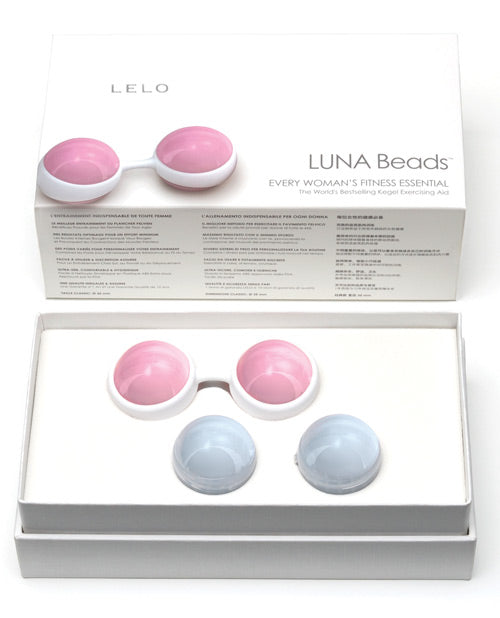 LELO Luna Beads Kegel Exercise System with Adjustable Weights