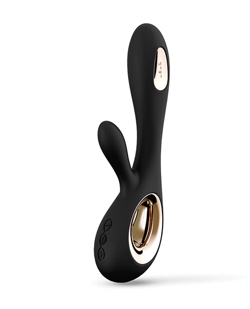 LELO Rabbit Vibrator WaveMotion Flexible Silicone for Simultaneous G-Spot and Clitoral Stimulation