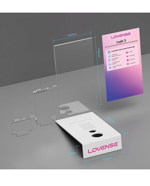 Lovense Product Holder Display Stand with Custom Slots and Durable Design for Organized Storage