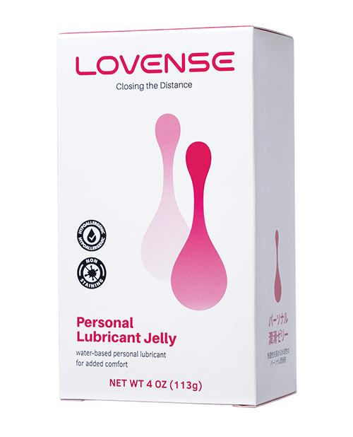 Lovense Lubricant Jelly Water-Based Fragrance-Free Non-Staining for Sensitive Skin and Intimate Comfort