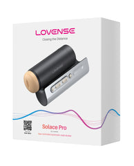 Lovense Solace Pro Thrusting Masturbator - Black