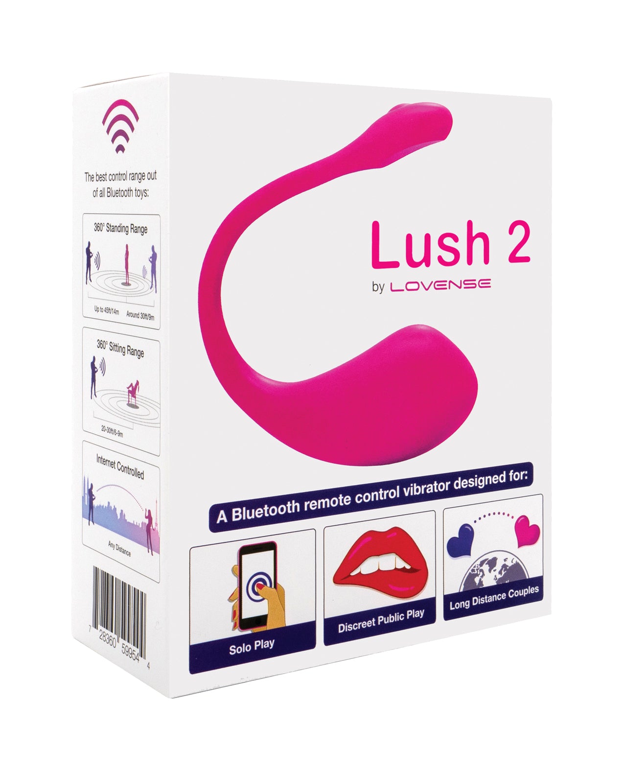 Lovense Stimulators Bluetooth Vibrator App-Controlled Music Sync for Discreet Remote Stimulation
