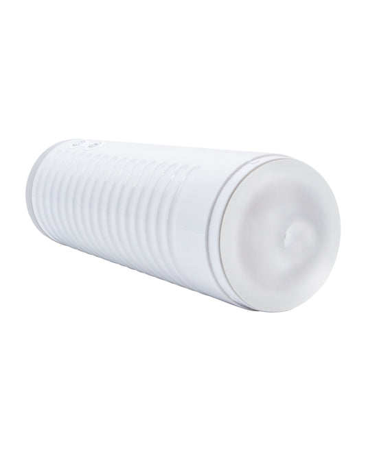 Lovense Male Masturbator Rechargeable Device with App Control and Clear Sleeve for Interactive Pleasure