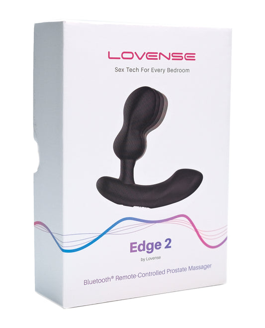 Lovense Anal Products Edge 2 Adjustable Prostate Massager with Dual Motors for Intense Stimulation