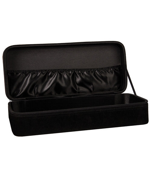 Love to Love Secret Box Black Velvet Lockable Storage Case