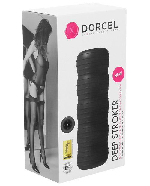 Dorcel Dolls & Masturbators Reversible Textured Male Masturbator with Bumps and Ribs for Intense Solo Stimulation