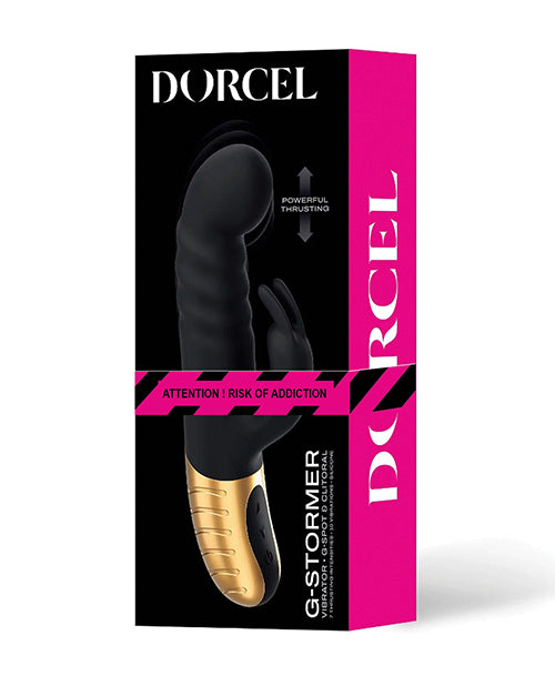 Dorcel Vibrator Thrusting G Spot Rabbit 7 Speeds 10 Vibrations for Targeted Stimulation and Comfort