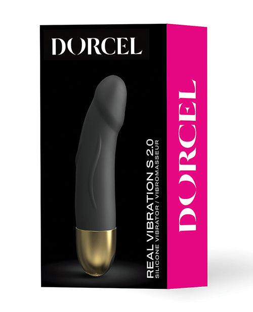Dorcel Vibrator Gold Rechargeable with 10 Vibration Modes and Splash Resistance for Versatile Stimulation