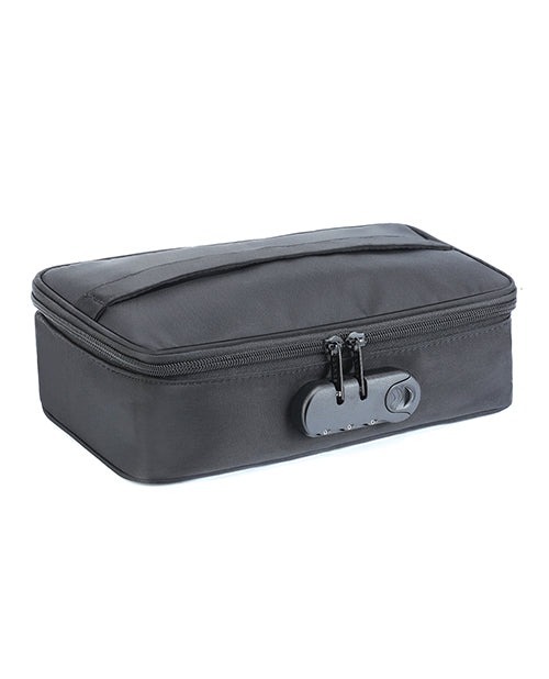 Dorcel Storage Case Lockable Box Custom Code Black Organizer for Secure Adult Toy Storage